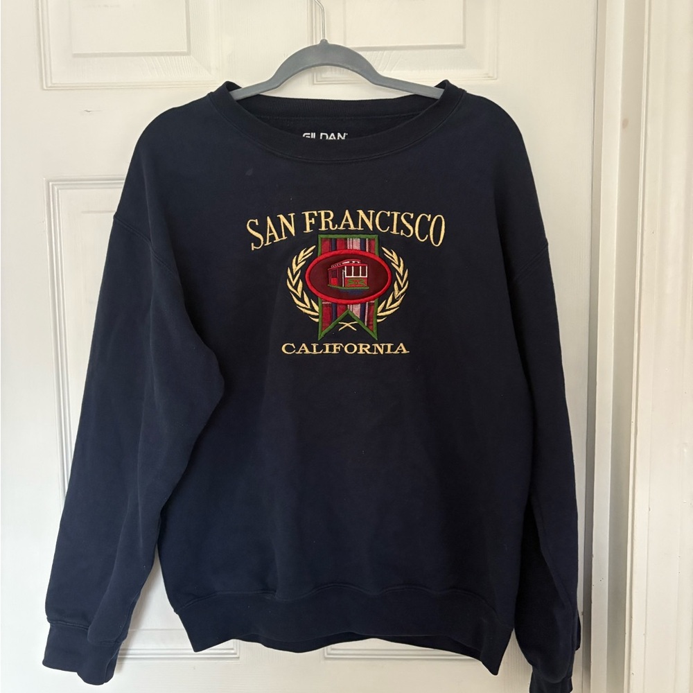 Navy Blue San Francisco Sweater